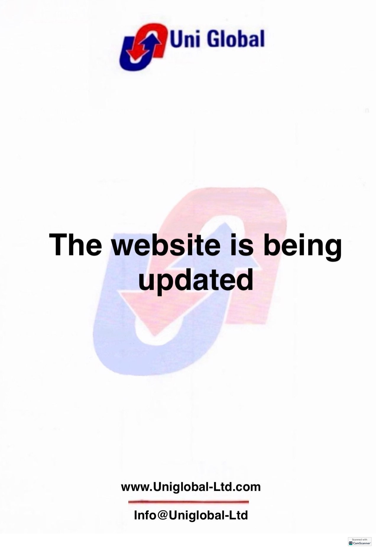 Web sitesi şu anda güncellenmektedir